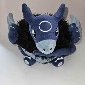 Squishable Blue Ouroboros Plush Soft Stuffed Animal Toy Dragon 8" Tall 11" Long